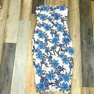 Embroidered flower dress